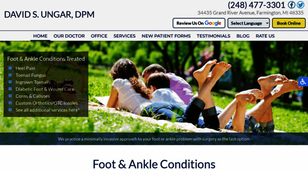 farmingtonpodiatry.com