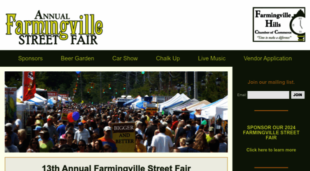 farmingvillestreetfair.com