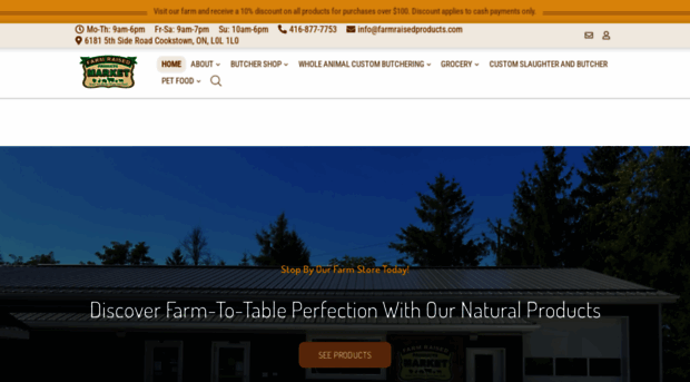 farmraisedproducts.com