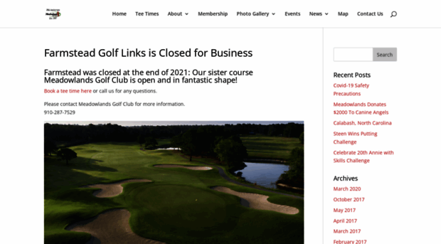 farmsteadgolflinks.com