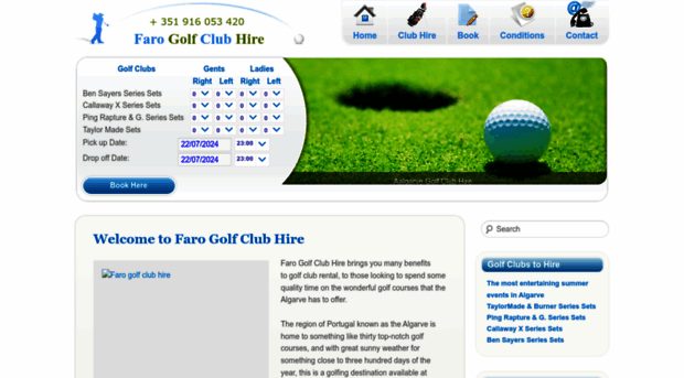 farogolfclubhire.net