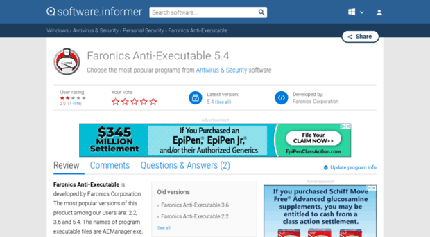 faronics-anti-executable.software.informer.com