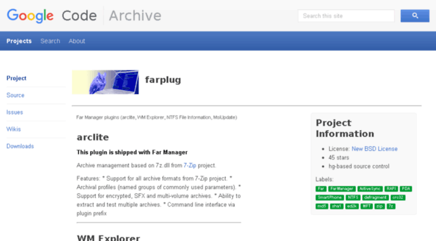 farplug.googlecode.com