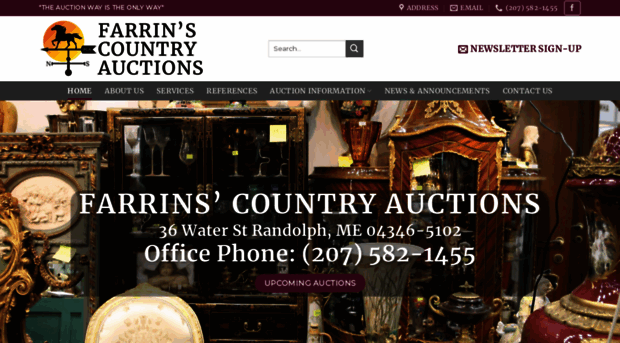 farrinsauctions.com