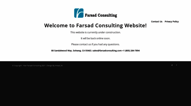 farsadconsulting.com