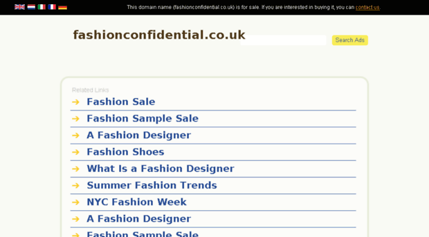fashionconfidential.co.uk