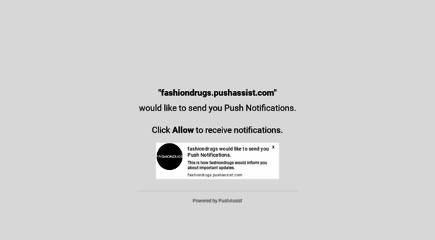 fashiondrugs.pushassist.com