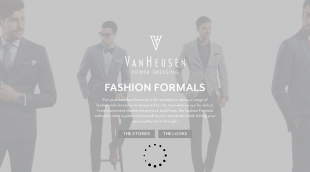 fashionformals.vanheusenindia.com