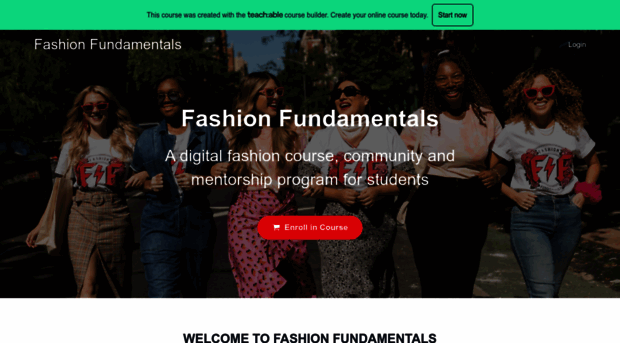 fashionfundamentals.teachable.com
