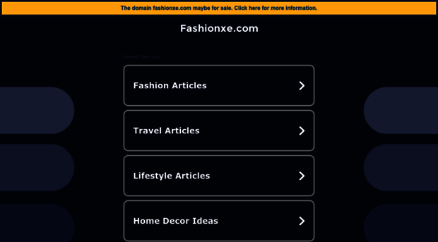 fashionxe.com