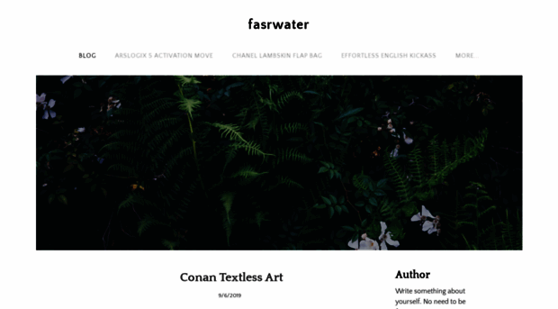 fasrwater814.weebly.com