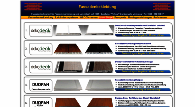 fassadenbekleidung.net