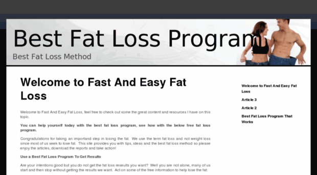 fast-and-easy-fat-loss.com