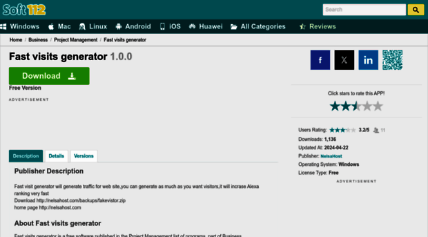 fast-visits-generator.soft112.com