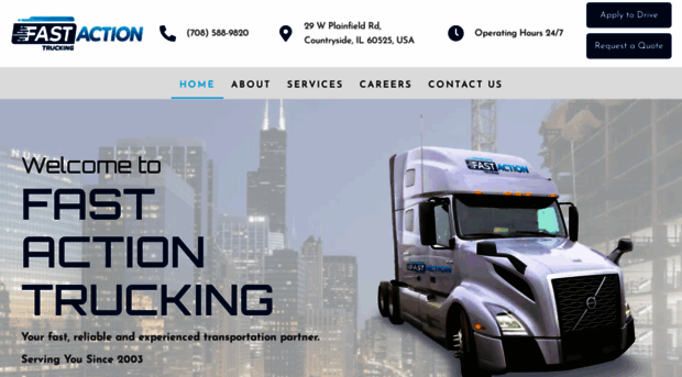 fastactiontrucking.com