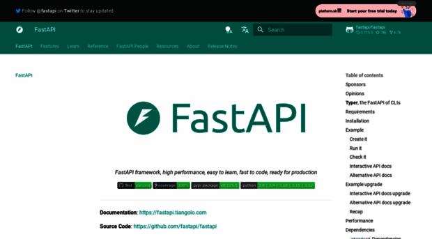 fastapi.tiangolo.com