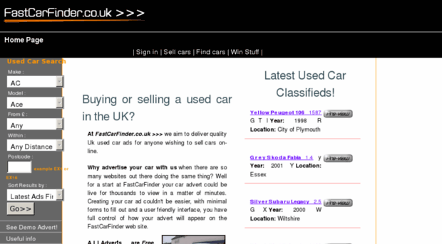 fastcarfinder.co.uk