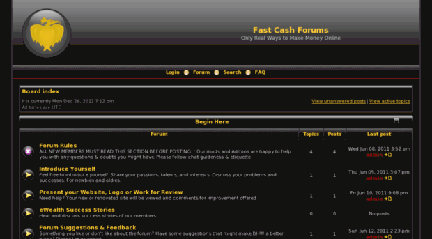 fastcashforums.com