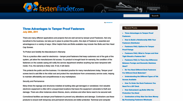 fastenertips.fastenfinder.com