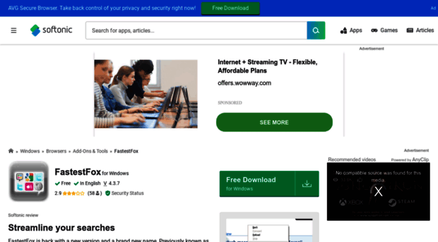 fastestfox.en.softonic.com