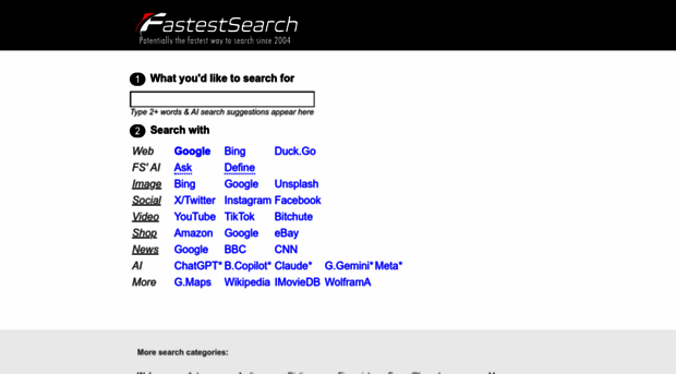 fastestsearch.com