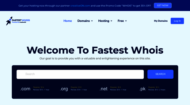 fastestwhois.com