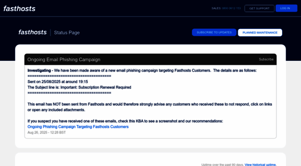 fasthosts-status.co.uk