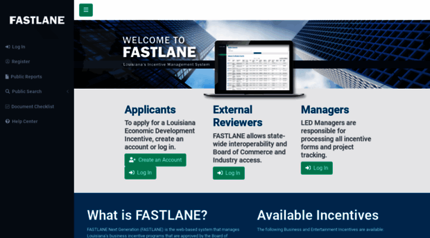 fastlane.louisianaeconomicdevelopment.com