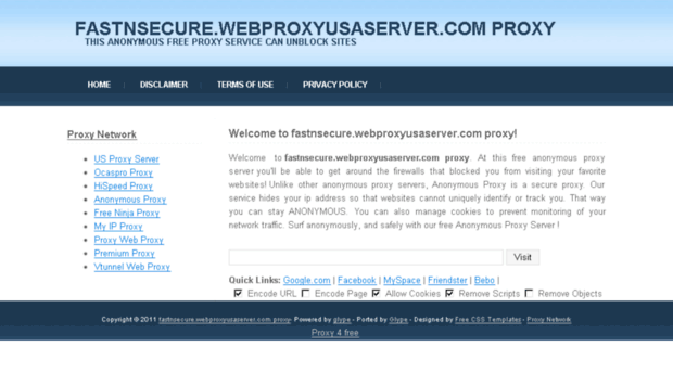 fastnsecure.webproxyusaserver.com