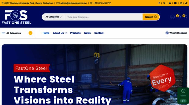 fastonesteel.co.zw