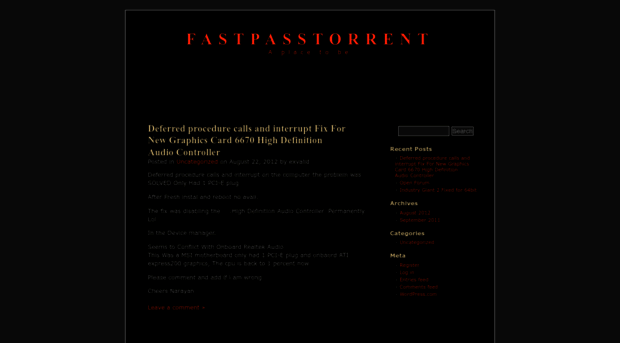 fastpasstorrent.wordpress.com