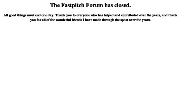 fastpitchforum.ca