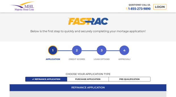 fastrac.majesticloan.com