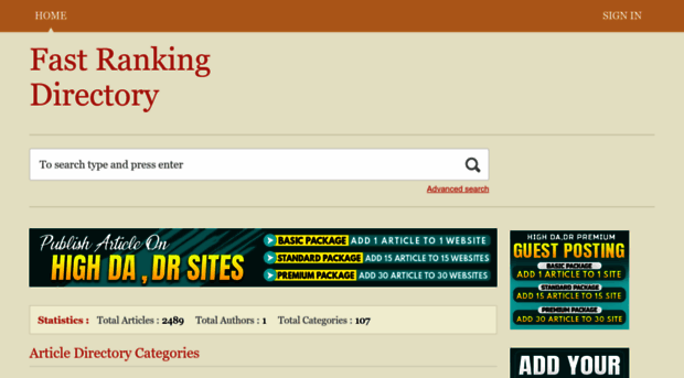 fastrankingdirectory.com