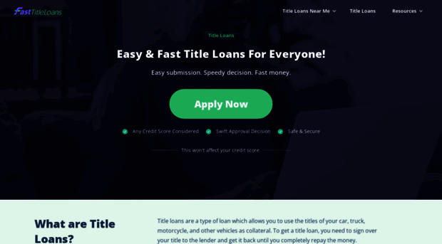 fasttitleloans.com