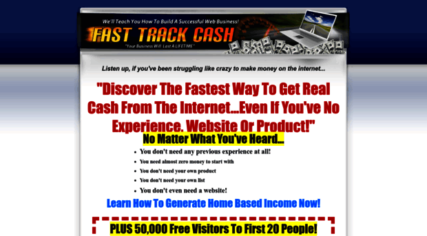 fasttrackcash.trafficcenter.com