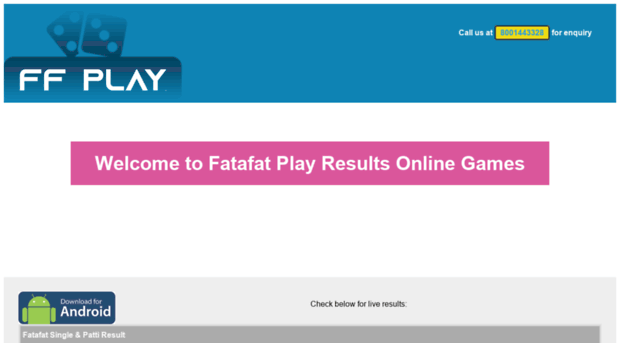 fatafatresult.online