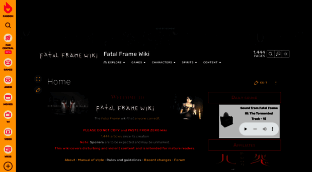 fatalframe.wikia.com