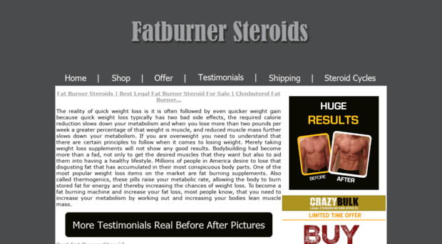 fatburnersteroids.com