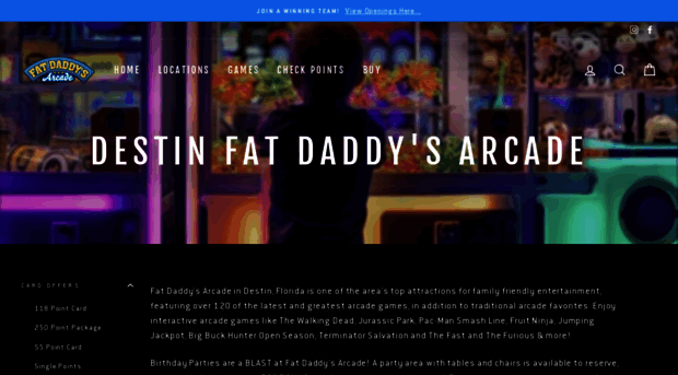 fatdaddysarcadedestin.com