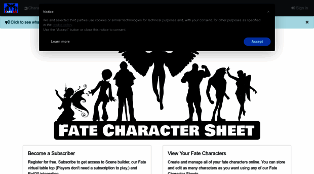 fatecharactersheet.com