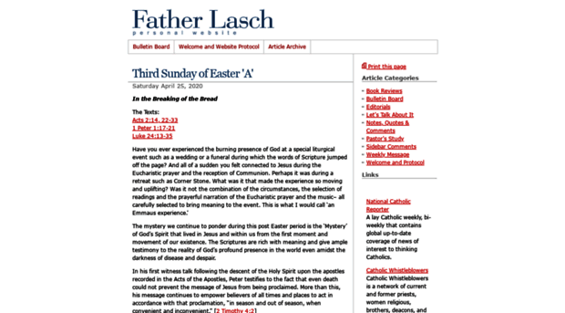 fatherlasch.com