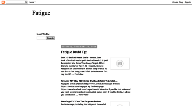 fatigueshinaina.blogspot.com