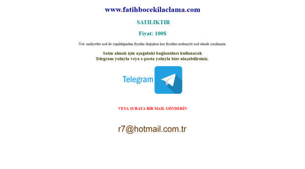 fatihbocekilaclama.com