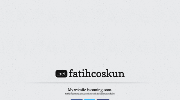 fatihcoskun.net