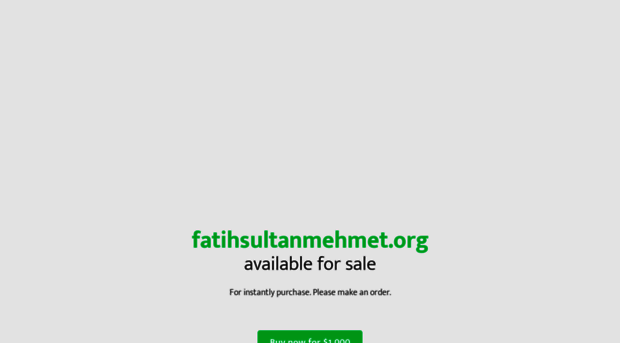 fatihsultanmehmet.org