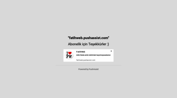 fatihweb.pushassist.com