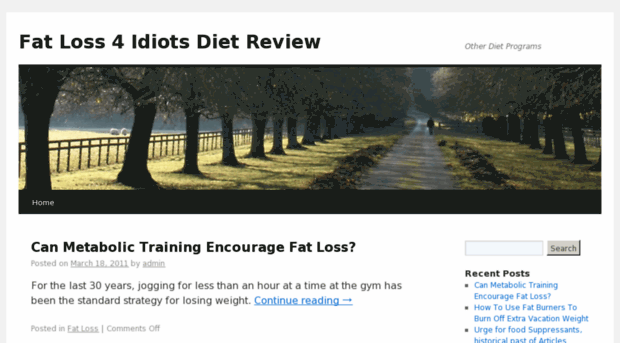 fatloss4usidiots.com