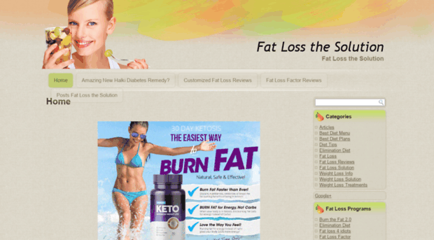 fatlossthesolution.com