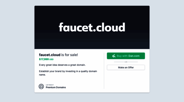 faucet.cloud